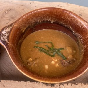 West African Peanut, sweet potato and Kale Soup
